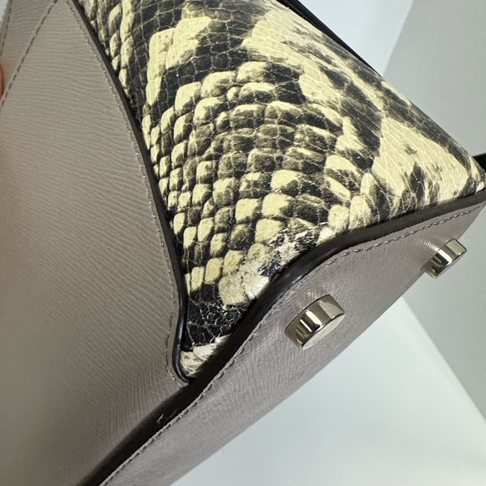 Kate Spade New York Louise Python Embossed Medium… - image 6